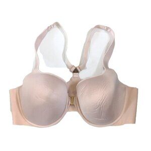 ThirdLove Bra Womens 42C 24/7 Prefect Coverage Racerback‎ Soft Pink Underwire